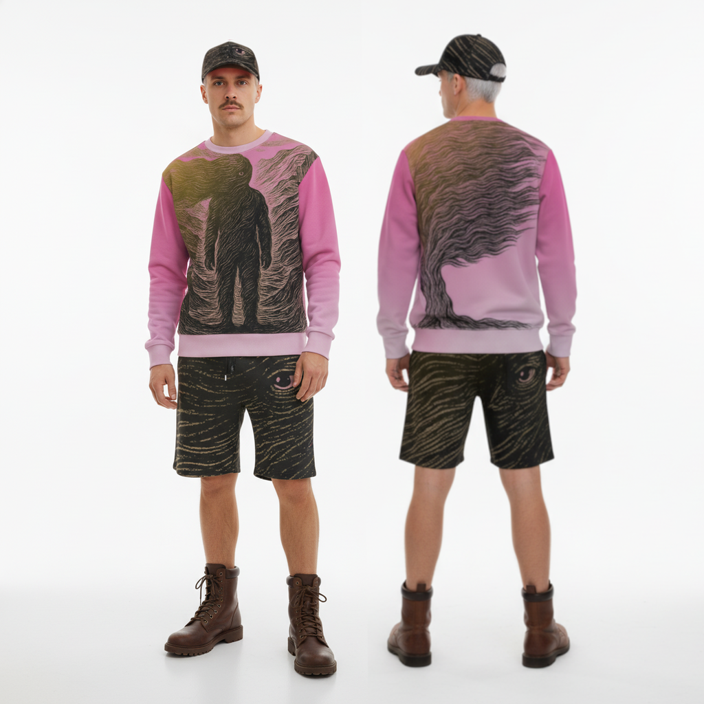 Sweatshirt in Tempest Valley Golden Sunset