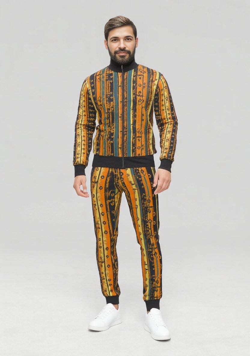 Tracksuit Jacket in  Belts Orange