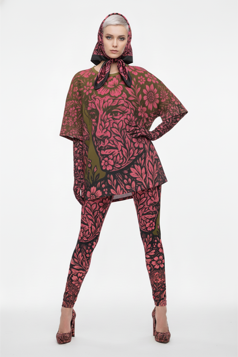 Leggings in Gold Dawn