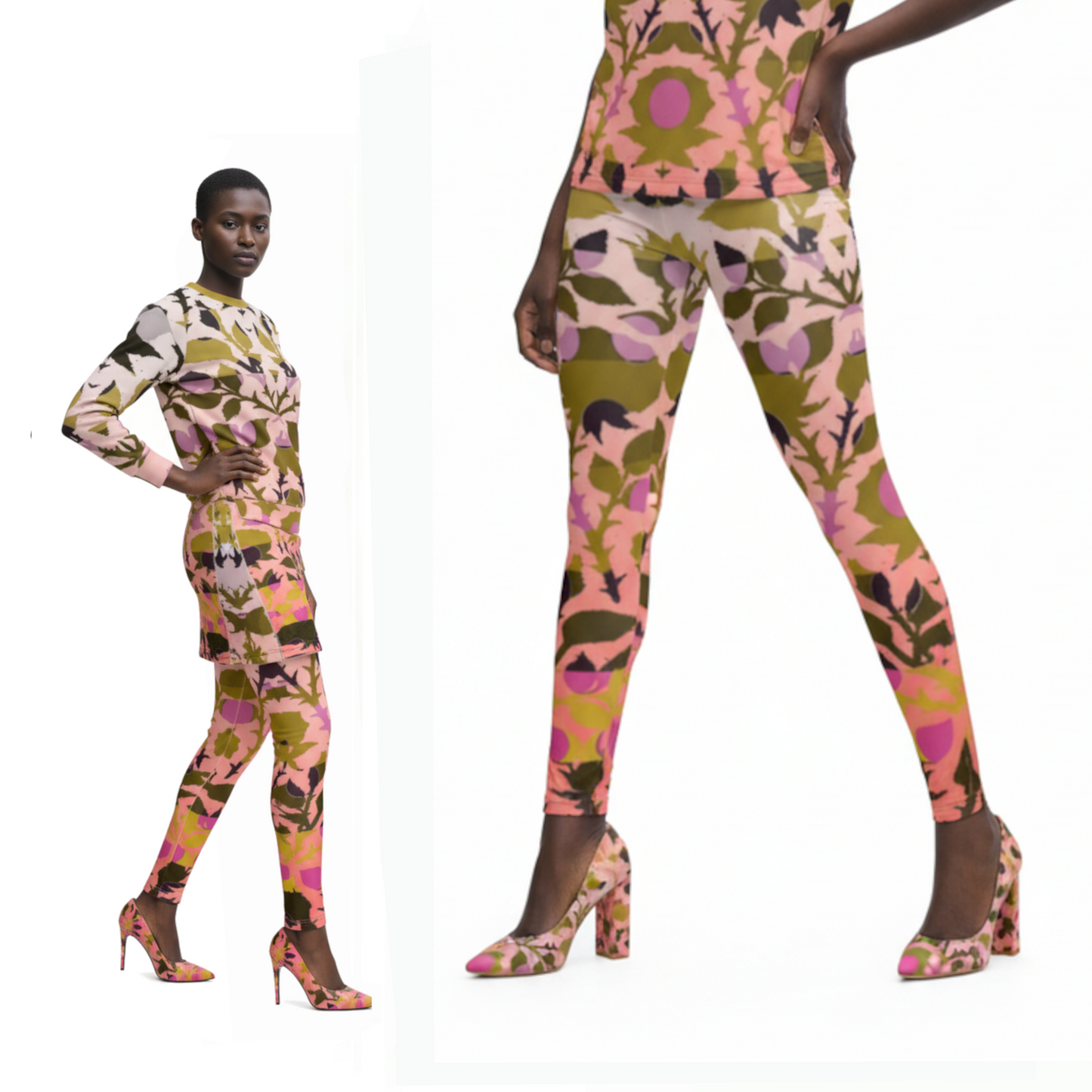 Leggings in Mash Gold Dawn