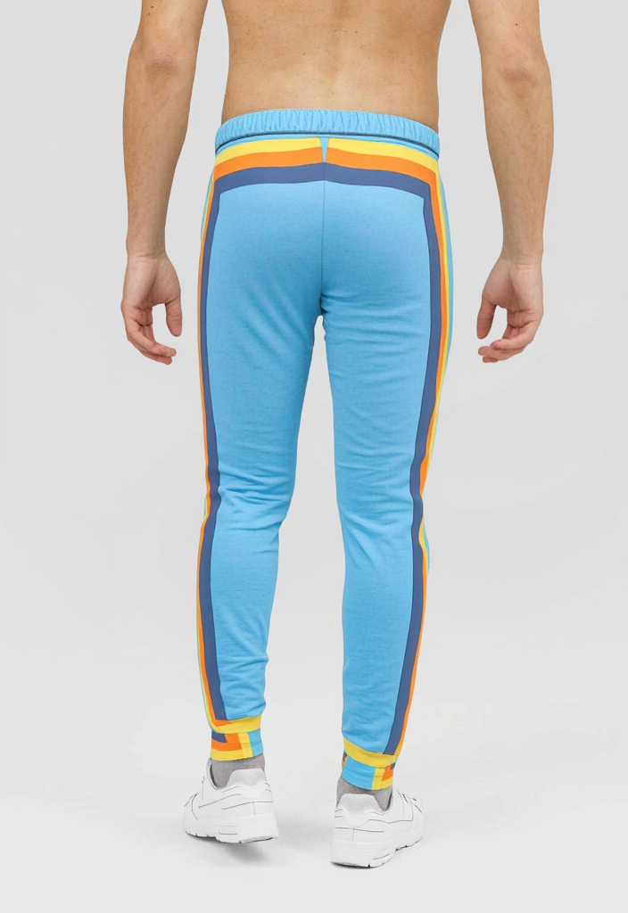 Jogging Bottoms in 3d vivid sky