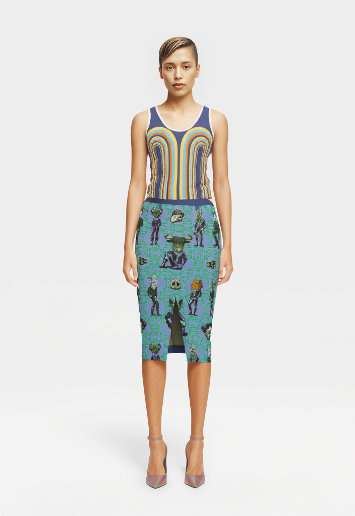 Vest tiop in Double Arches Vivid