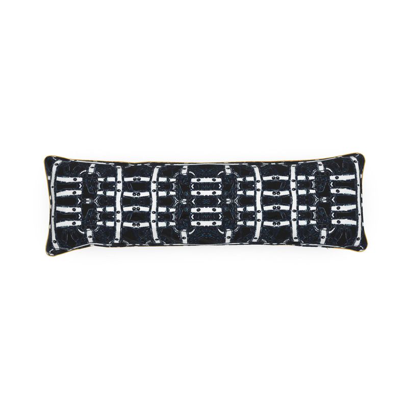 Bolster Cushion in harness white