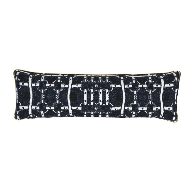 Bolster Cushion in harness white