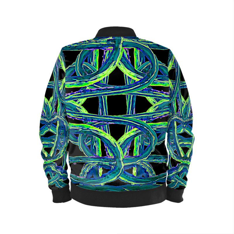 Bomber Jacket in electric multi