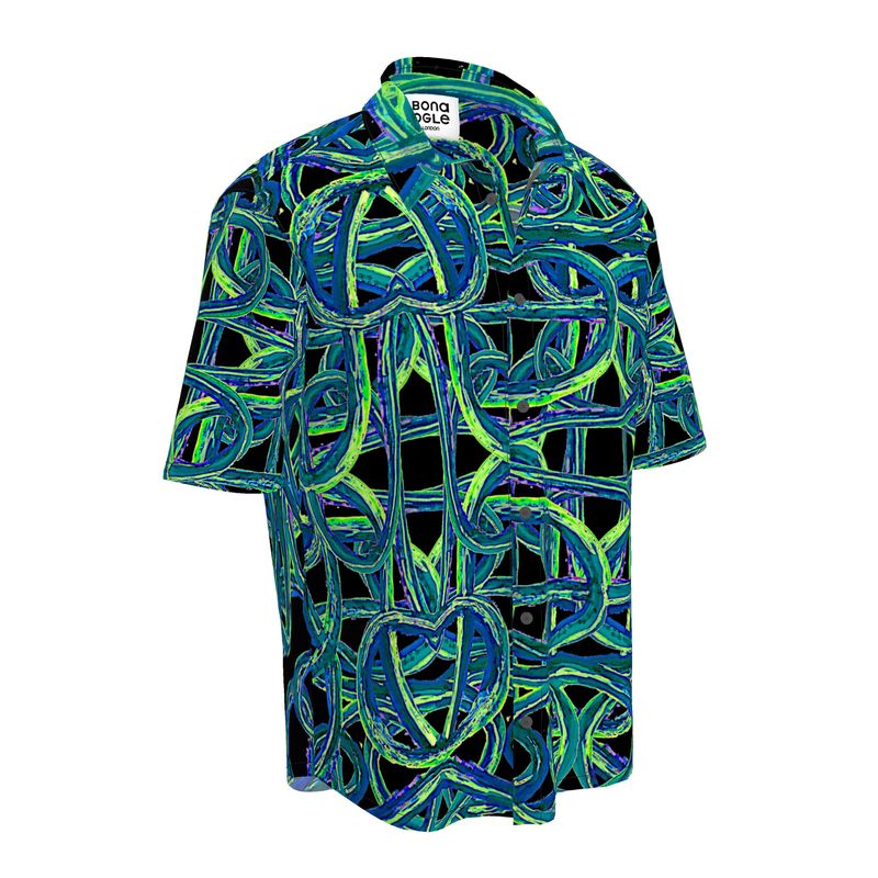 Short Sleeve Shirt in electric multi