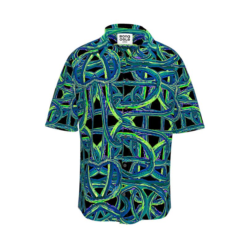 Short Sleeve Shirt in electric multi