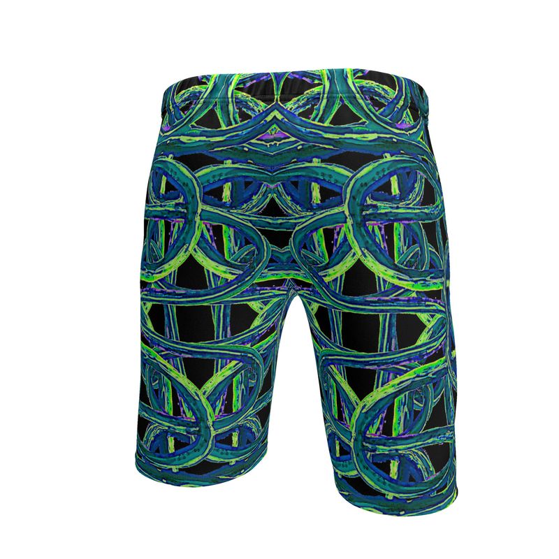 Sweat Shorts in electric multi