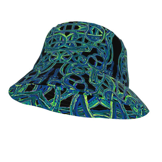 Bucket Hat in electric multi