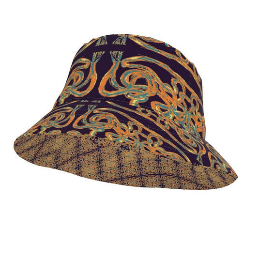 Bucket Hat in electric colour 1