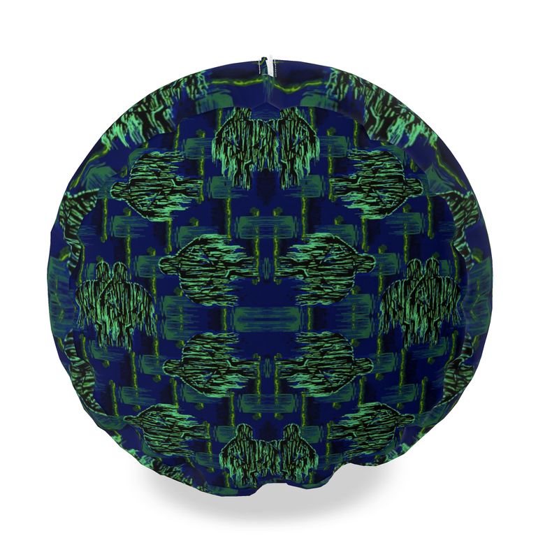 Big Bolster Cushion in acid drips multi 2