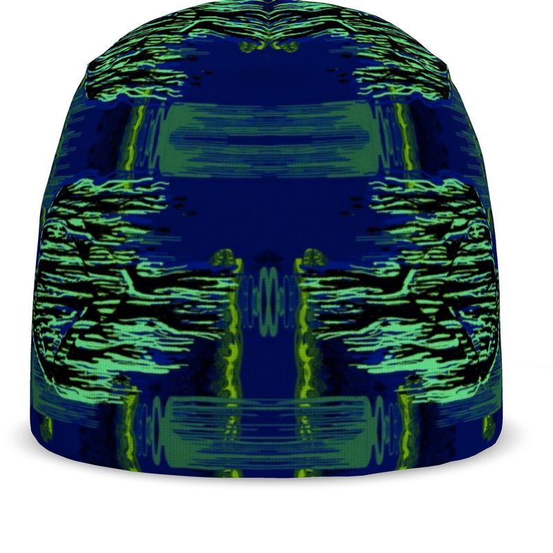 Beanie in acid drips multi 1