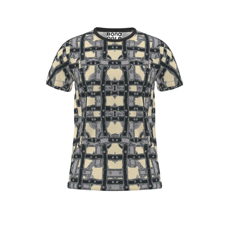All Over Print T-shirt in Straps Colour 1