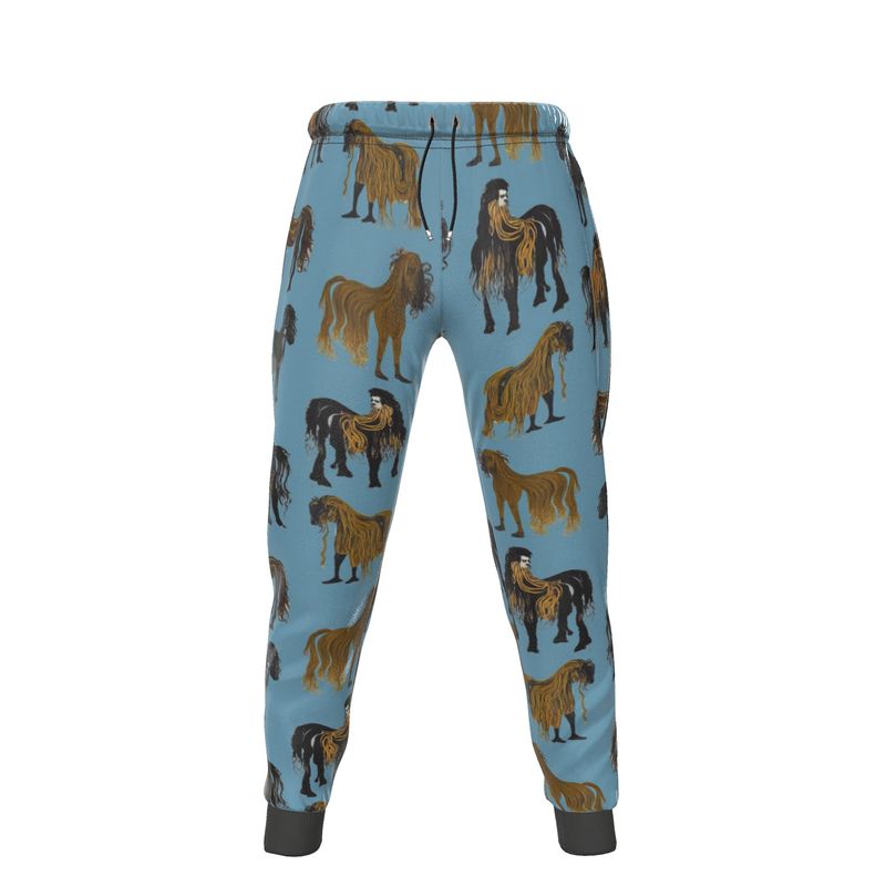 Jogging Bottoms in hairy horse air force blu
