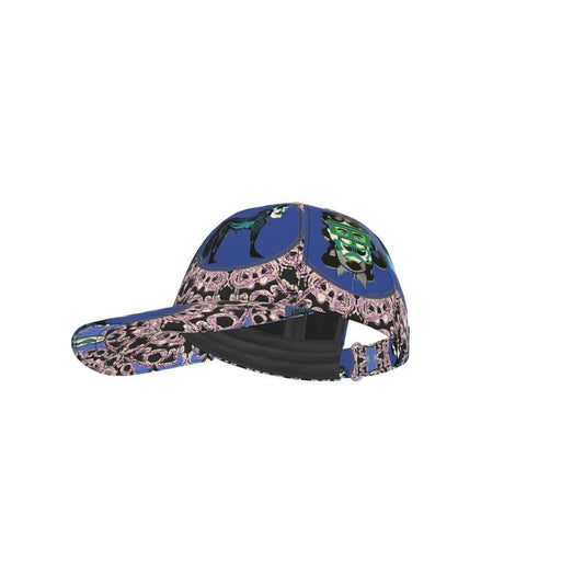 Baseball Cap in creatures violet