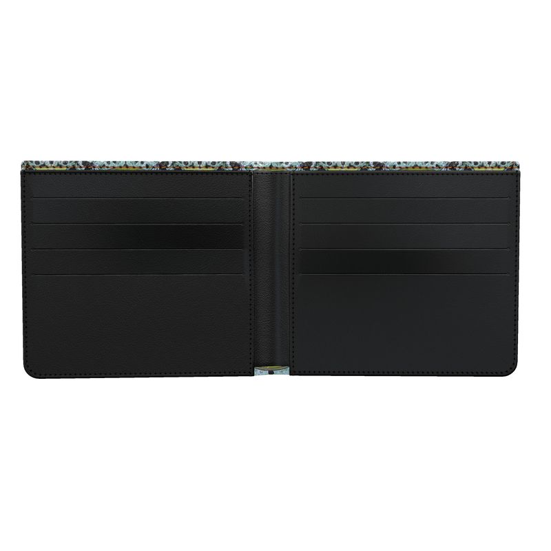Folding Wallet in Creatures  Green