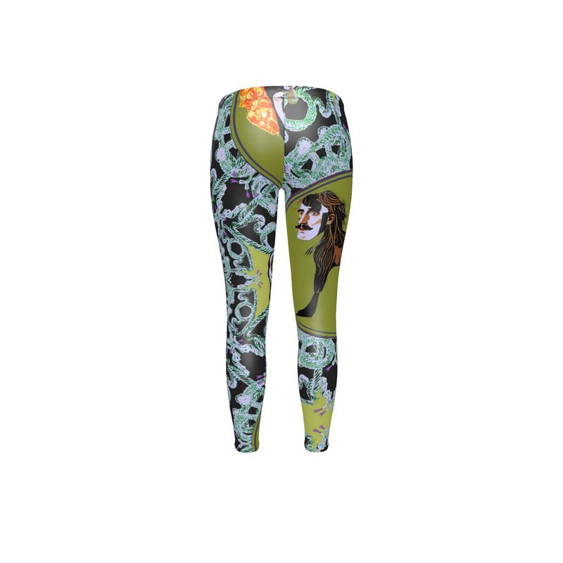 Leggings in creatures green