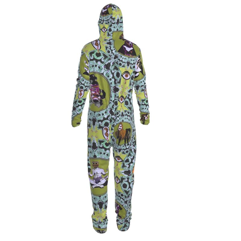 Boiler Suit in creatures green