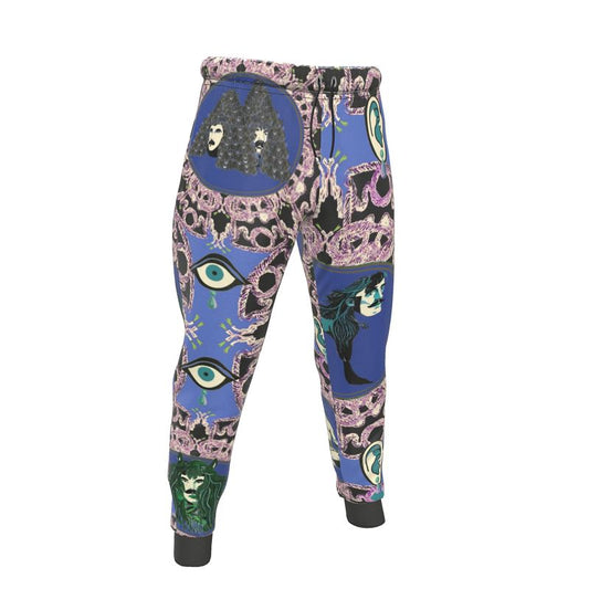 Jogging Bottoms in creatures violet
