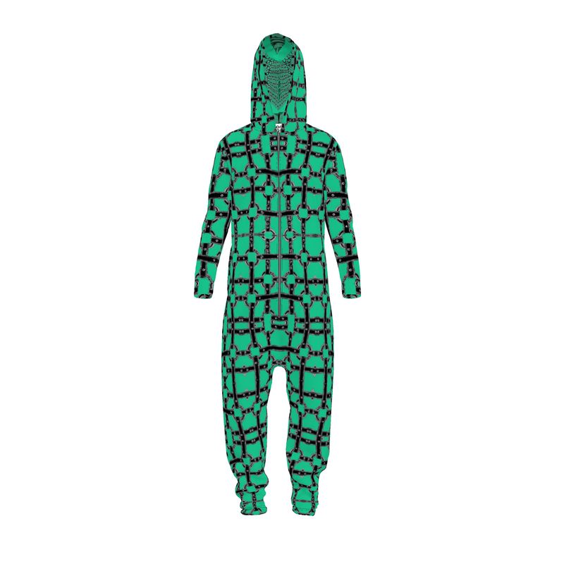 Onesie in horseman green