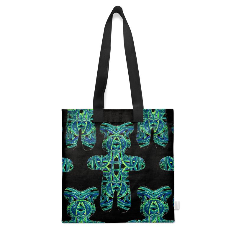 The Tote  in electric bear multi