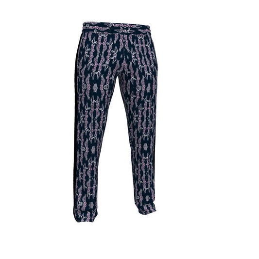 Tracksuit Trousers  in divers colide navy teal and blush