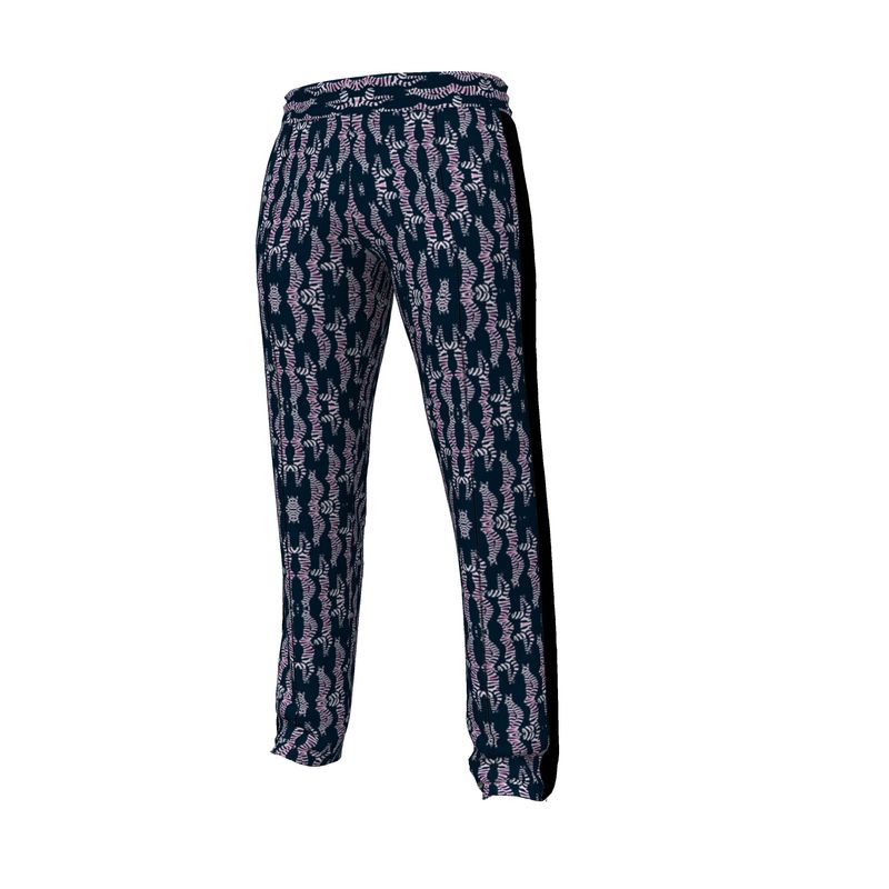 Tracksuit Trousers  in divers colide navy teal and blush