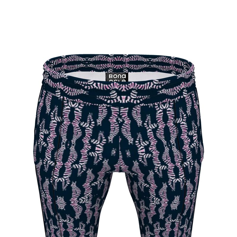 Tracksuit Trousers  in divers colide navy teal and blush