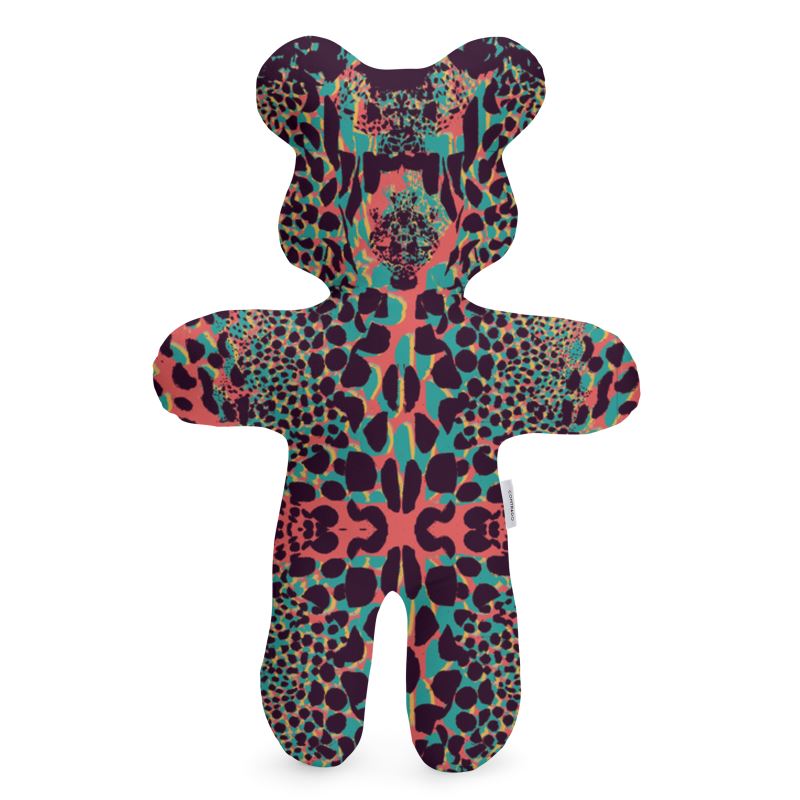 Teddy Bear in octopus pink