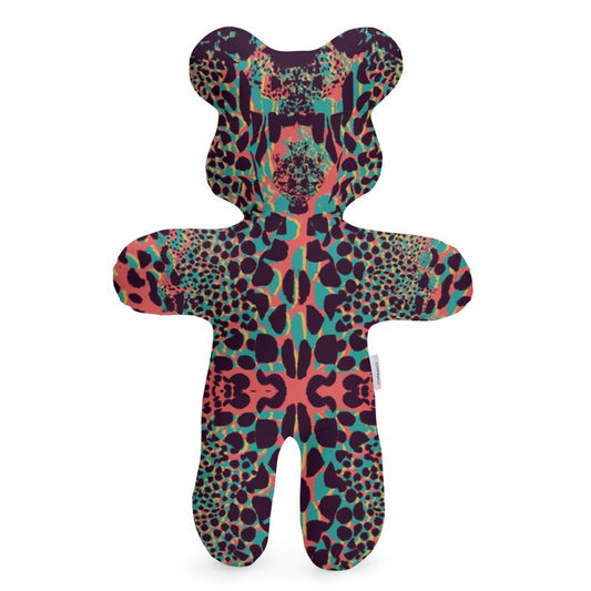 Teddy Bear in octopus pink
