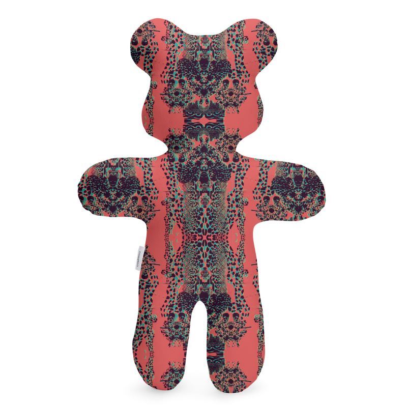 Teddy Bear in octopus pink