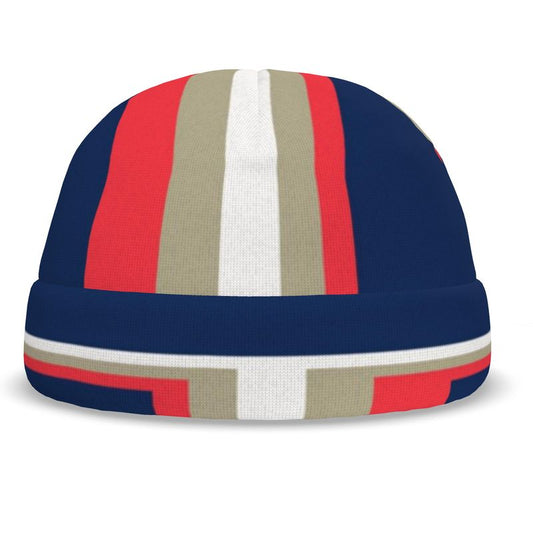 Beanie in 3d blue