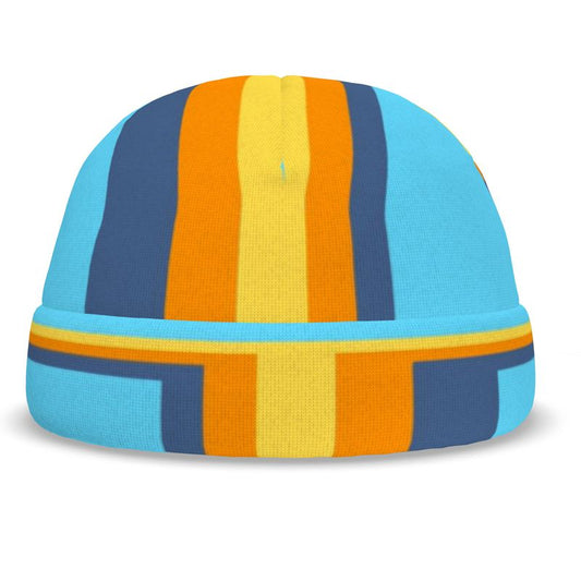 Beanie in 3d vivid sky