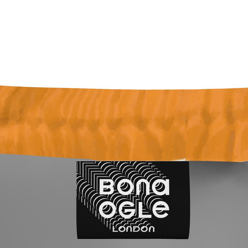 Jogging Bottoms in 3d drop orange